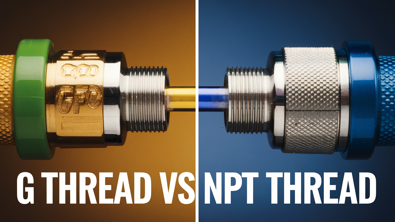 G Thread vs NPT: Differences in Dimensions, Uses, Standard Specs